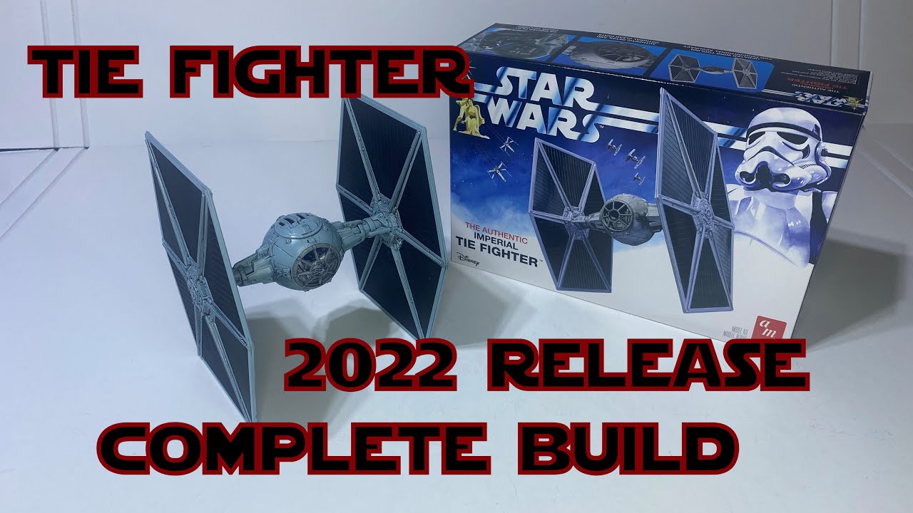 NEW: TIE Fighter Studio Series - ALL NEW! 1:32 scale - Star Wars: A New  Hope from Round 2/AMT