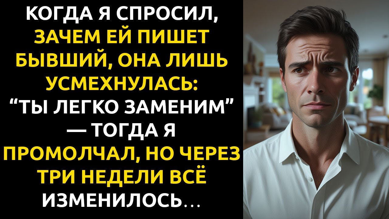 Она СМЕЯЛАСЬ надо мной, пока переписывалась с бывшим…