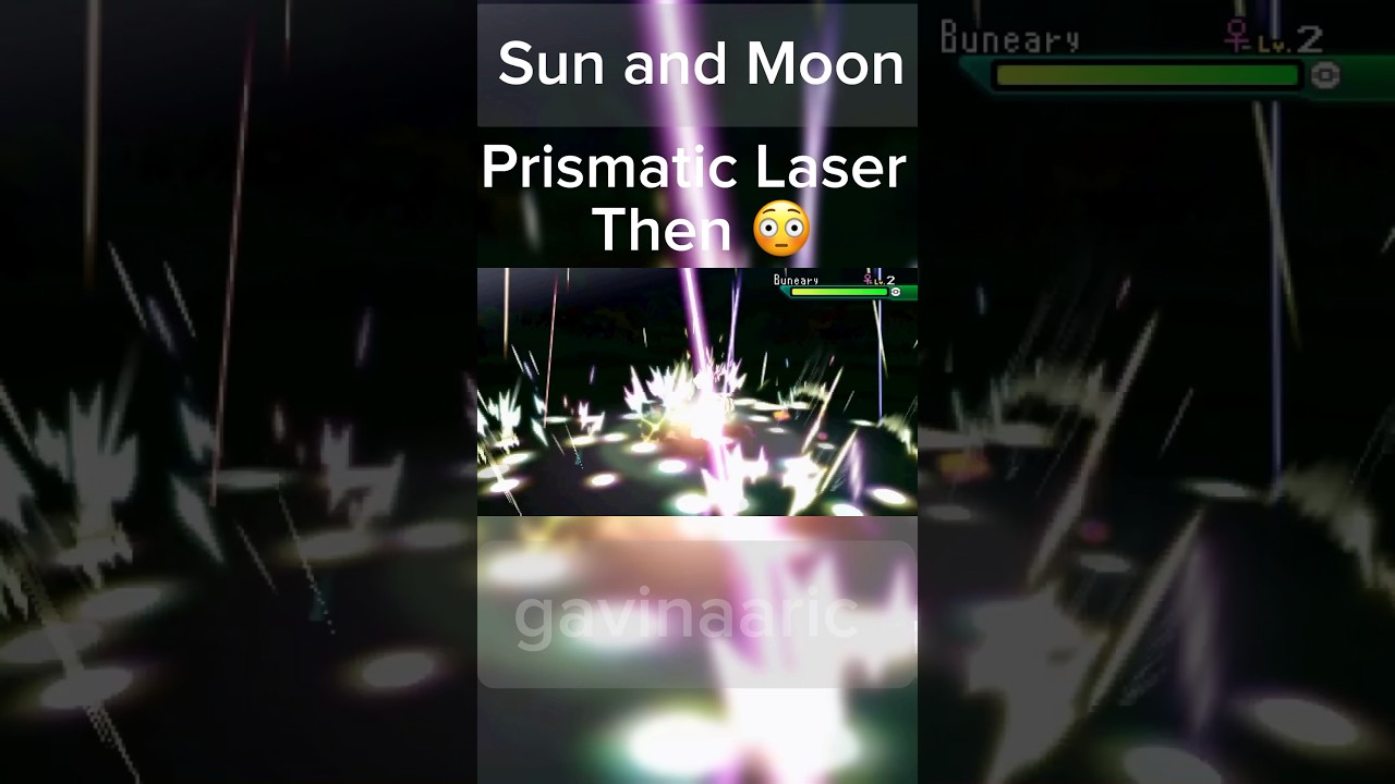Prismatic Laser Now Vs Then🫠