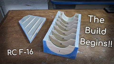 The Build Begins!! RC F-16 -- Part 4