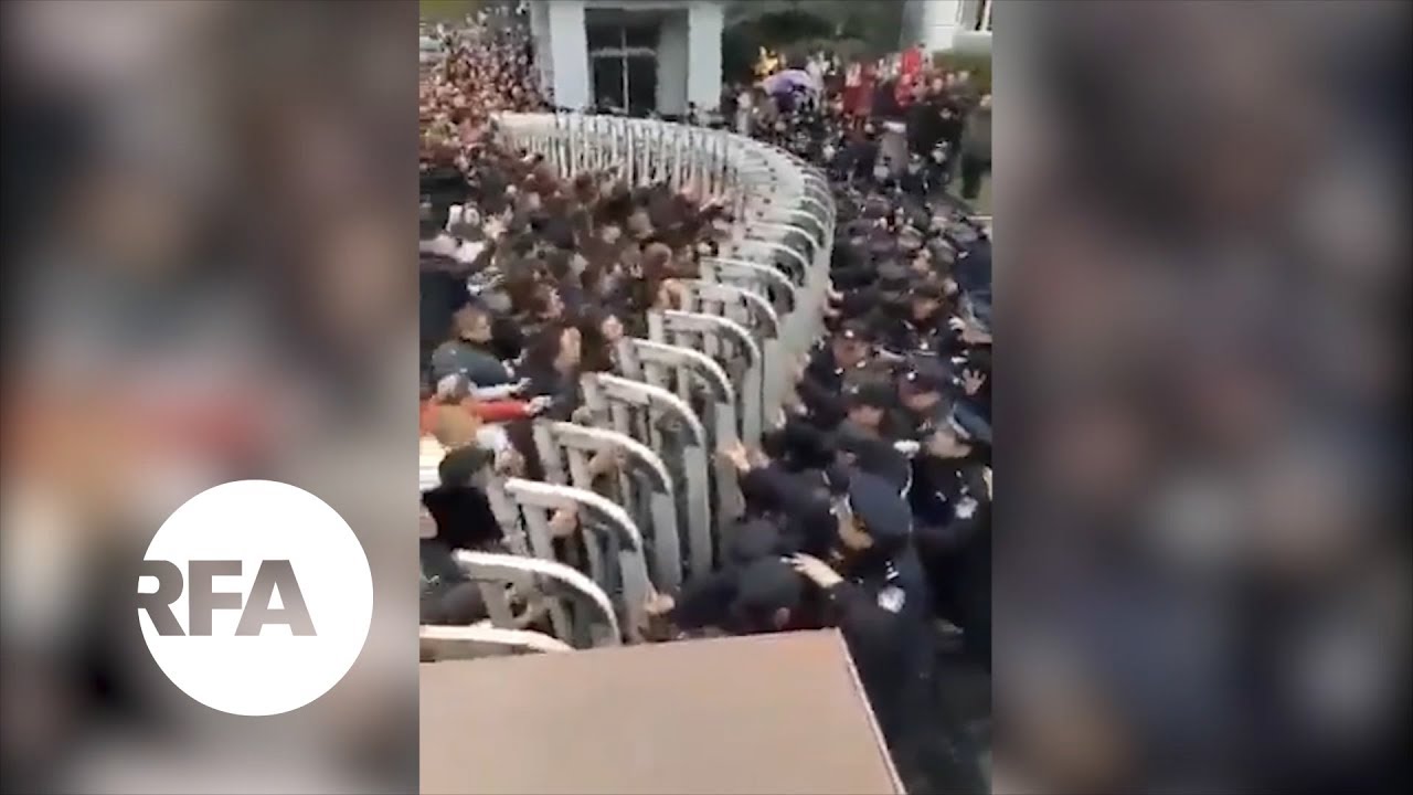 buma hiln Anti-Fracking Protest in China | Radio Free Asia (RFA)