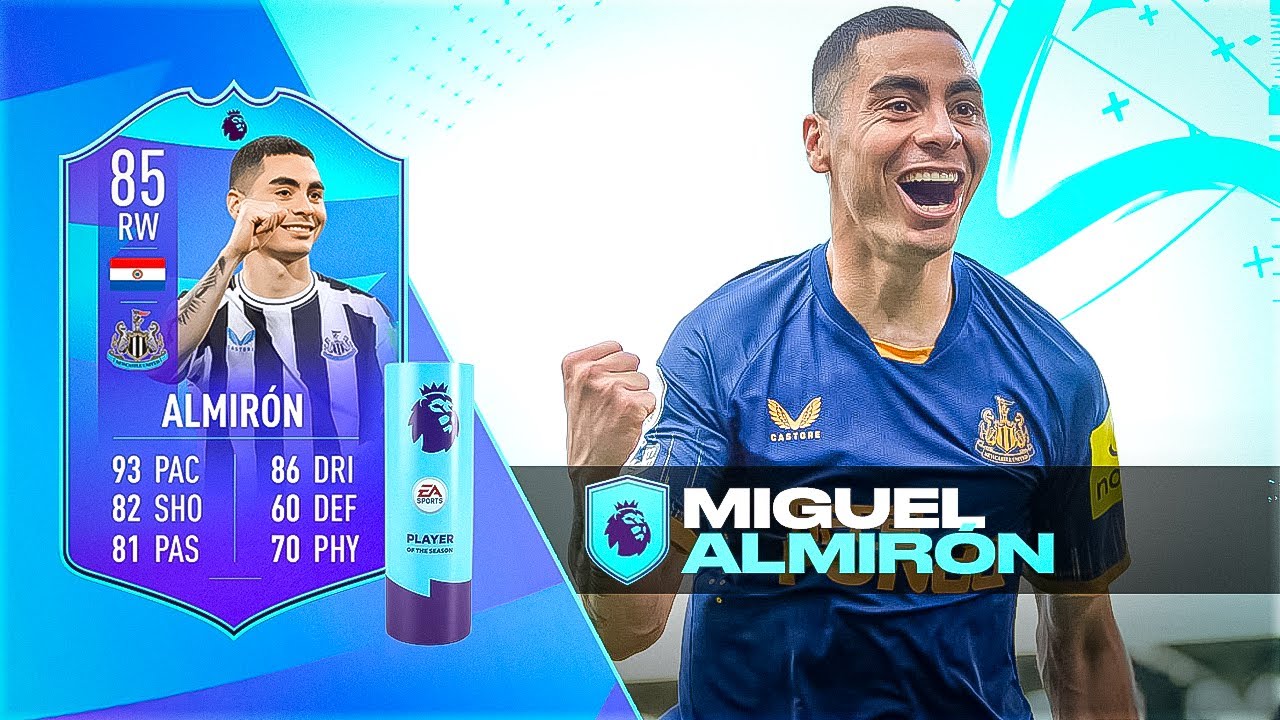 PREMIER LEAGUE MESSI! 85 EPL PLAYER OF THE MONTH ALMIRON PLAYER REVIEW - FIFA 23 ULTIMATE TEAM