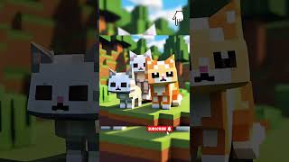 The kittens in Minecraft  Animations