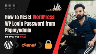 How to Reset WordPress Password | Change from PhpMyAdmin in cPanel