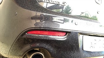 Mazda 3 Mps gen2 cold start exhaust stock test pipe catback