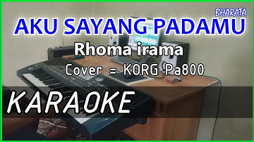 AKU SAYANG PADAMU - Rhoma irama - KARAOKE Cover Pa800