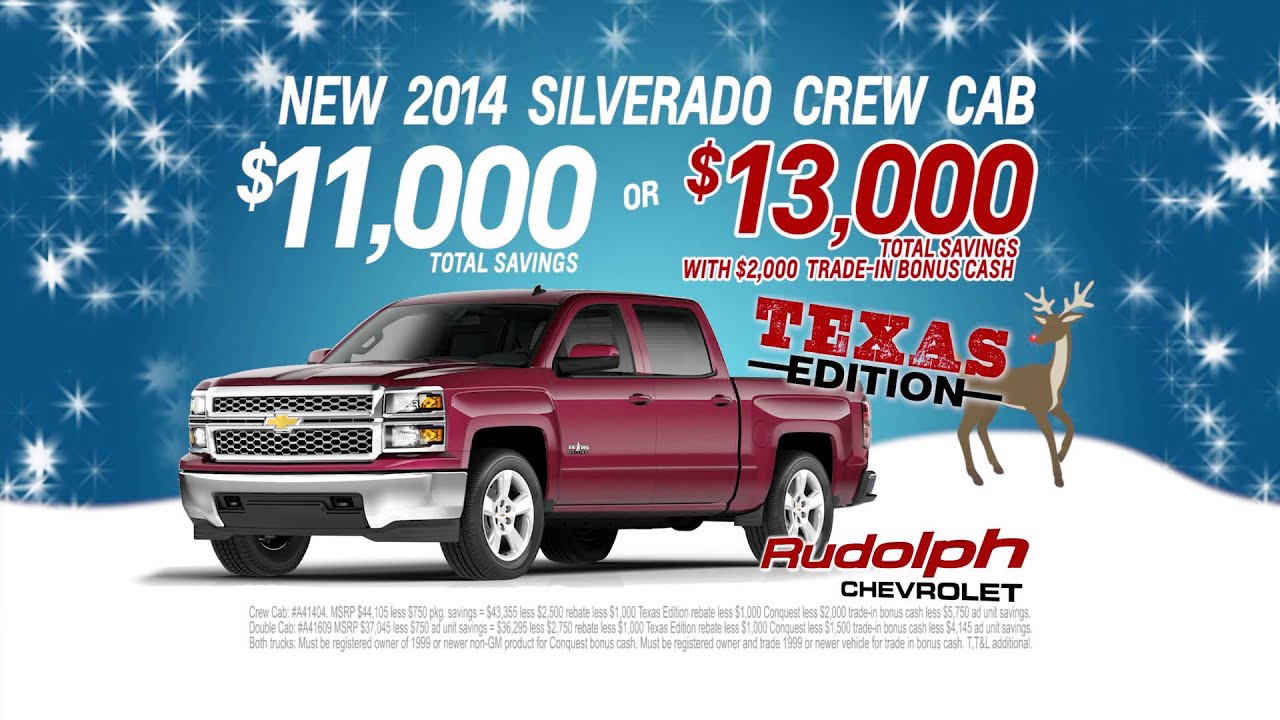 Rudolph Chevrolet - Christmas Season :30 #2 - YouTube