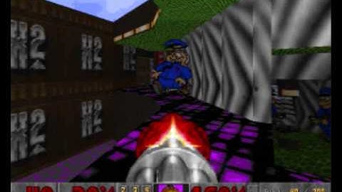 Simpsons DooM Gameplay Video