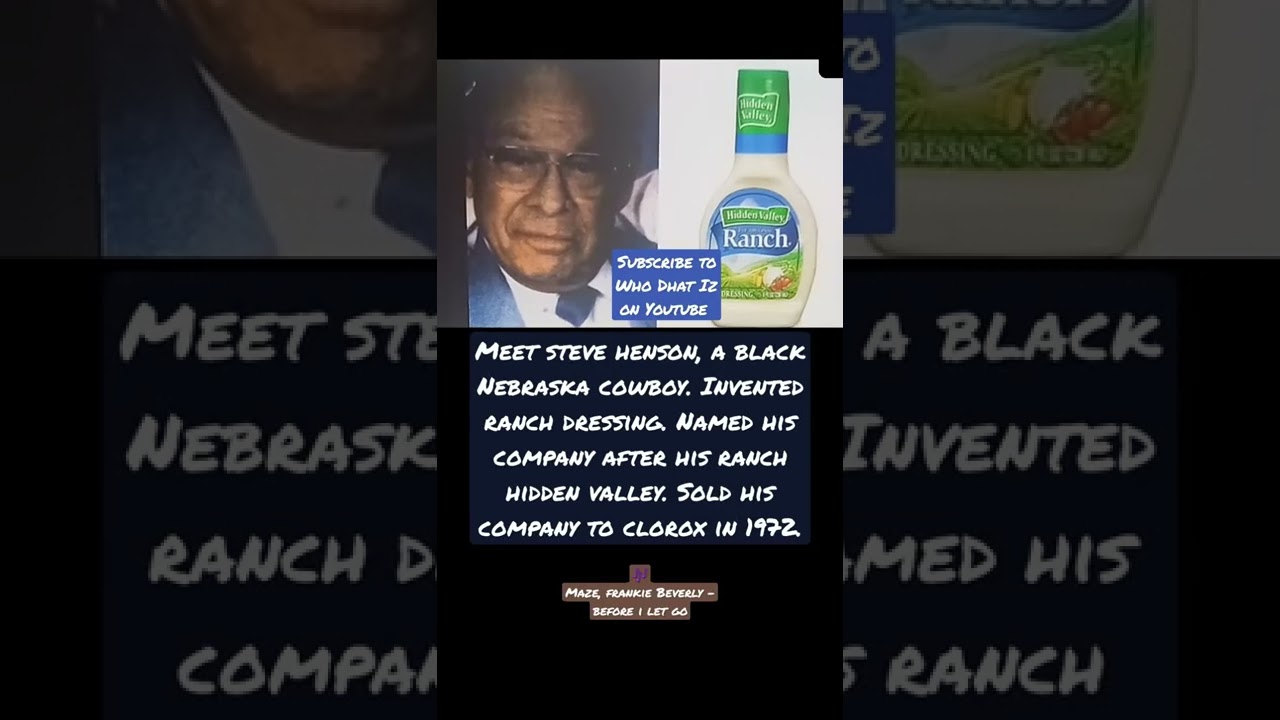 Steve Henson steve henson inventor of ranch dressing 