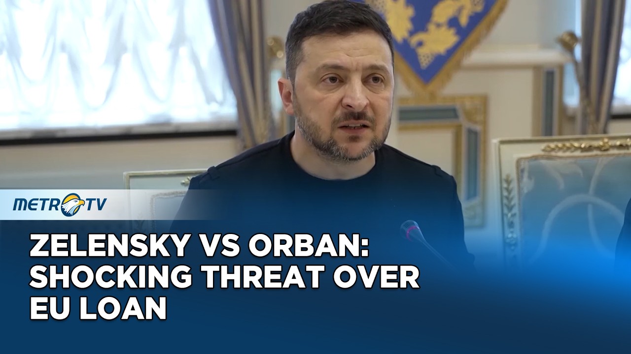 Zelensky Warns Orban Over EU Loan Block, Tensions Escalate Between Ukraine and Hungary
