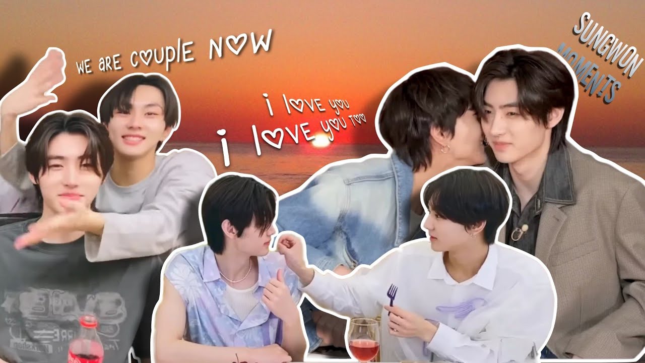 sungwon being real life couple | sungwon moments | sunghoon / jungwon | 태릉즈 / 양훈