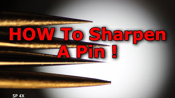 Precision Pin Grinding and Sharpening: From Rough to Refined