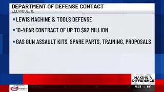 Eldridge gun manufacturer awarded contract with Department of Defense