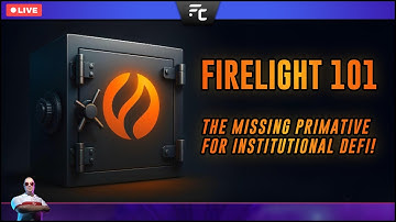 🚨MUST WATCH 🔒 DeFi Cover - The Missing Primitive for Institutional DeFi - w/ Firelight 🤑 LIVE!
