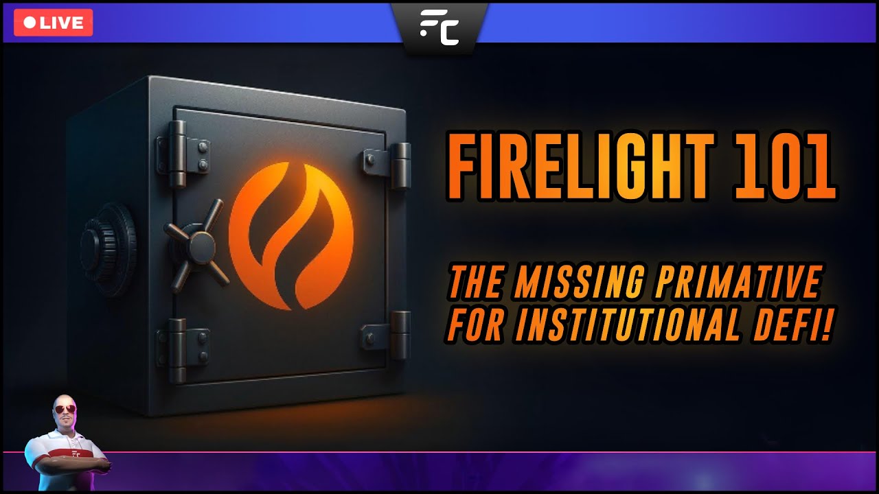 🚨MUST WATCH 🔒 DeFi Cover - The Missing Primitive for Institutional DeFi - w/ Firelight 🤑 LIVE!
