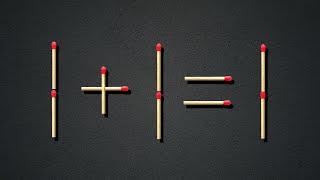 Can you fix the problem, Matchstick puzzles with answers