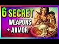 Skyrim 6 SECRET Unique Weapons & Armor Locations (Best EASY To Get Special Edition)