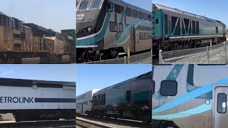 5-12-24 Railfanning pacomia and Van nuys ft Refurbished and full Hyundai rotem