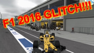 F1 2016 - PIT STOP GLITCH!!!