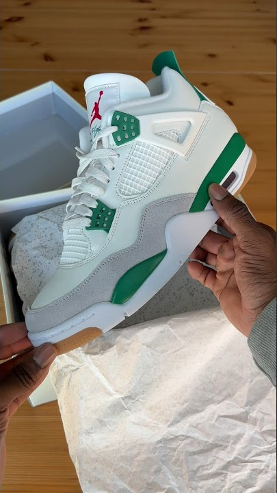 Jordan 4 SB “Pine Green” Unboxing!! Are these SNEAKER OF THE YEAR?! #fashion #jordan4 #unboxing