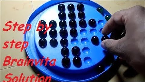 How to play Brainvita game