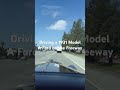Driving our 1931 Model A Ford Victoria on the highway