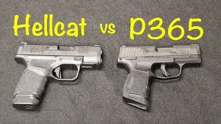 Springfield Hellcat vs Sig P365
