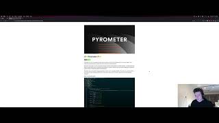 Famous Livestream VOD: Intro to 🔥🔫 Pyrometer 🔥🔫 | live coding security tool | code walkthrough Wealth