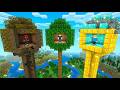 ZENGİN vs FAKİR: Ağaç Evi Kapışması (Minecraft)