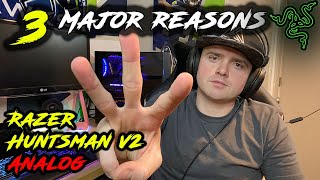 3 HUGE Reasons You Should Upgrade to the Razer Huntsman V2 Analog