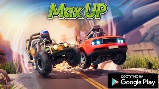 НОВЫЕ ОНЛАЙН ГОНКИ НА АНДРОИД ОБЗОР MAXUP MULTIPLAYER RACING ANDROID GAMEPLAY HD screenshot 1