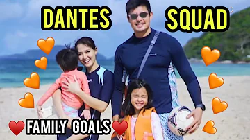 Simple, Full of Love and Happy Family — Marian Rivera and Dingdong Dantes || Dantes Squad ||