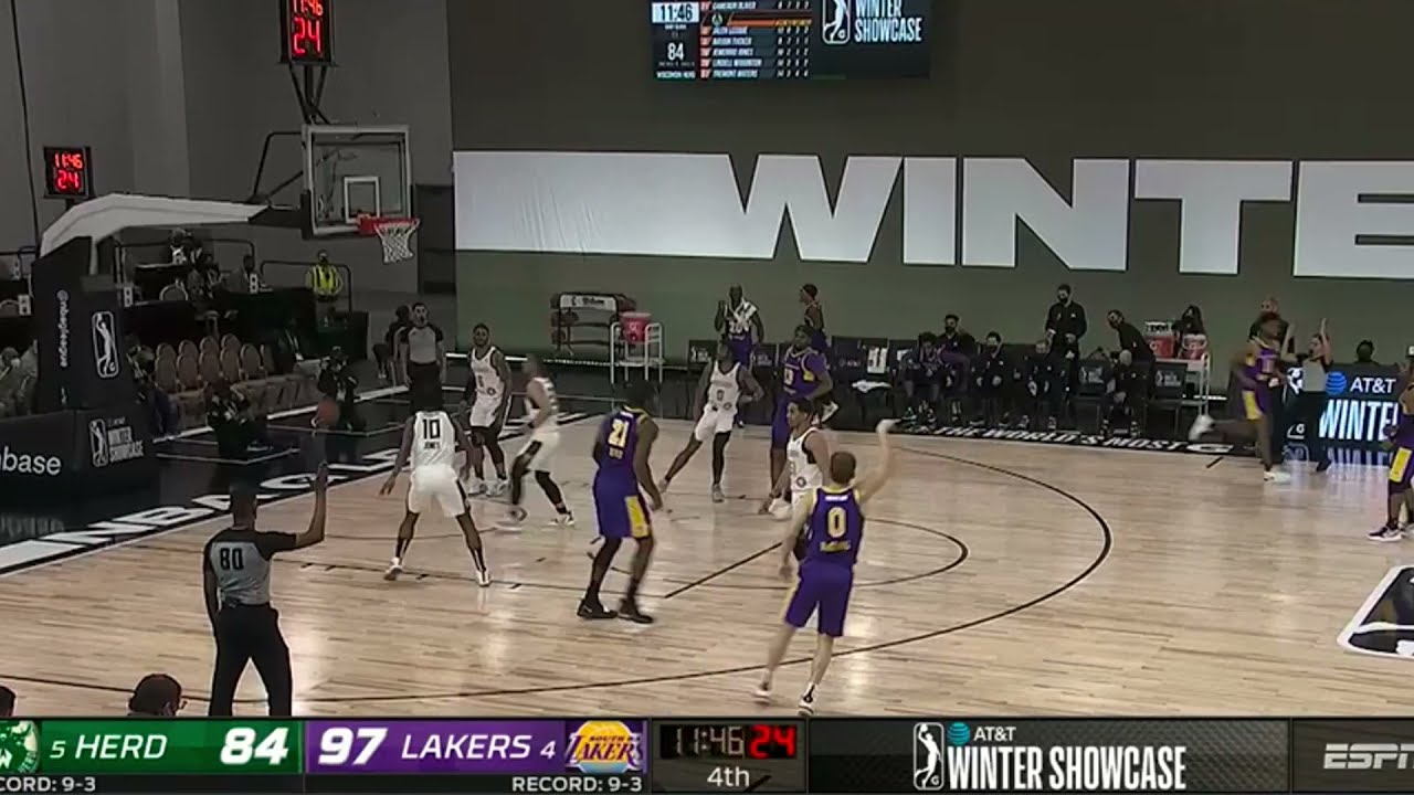 Mac McClung G League Highlights (12/19/21) South Bay Lakers Vs Wisconsin Herd (13 pts, 8 assists)