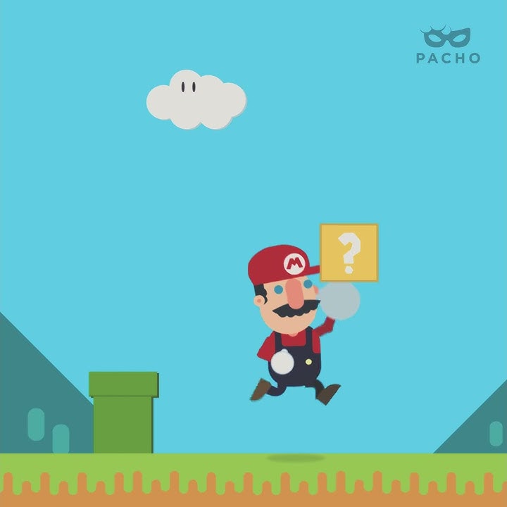 Flat Mario Bros Infinite Jump Coin