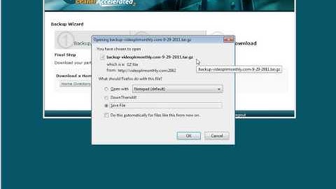 How To Backup and Restore Files On Your Server