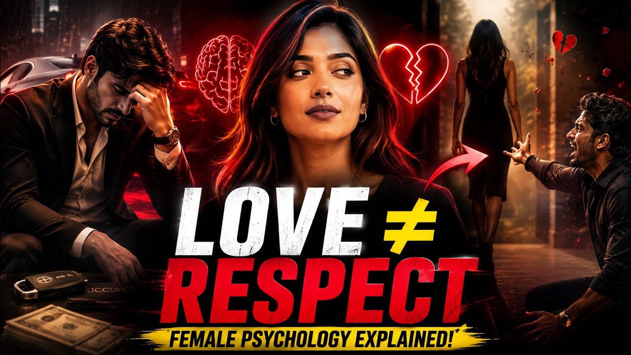 Female Psychology: Why Respect Matters More Than Love #personality #relationshipadvice #motivation
