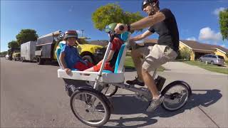 Taga bike la Cargo bike elettrica numero 1 per le famiglie
