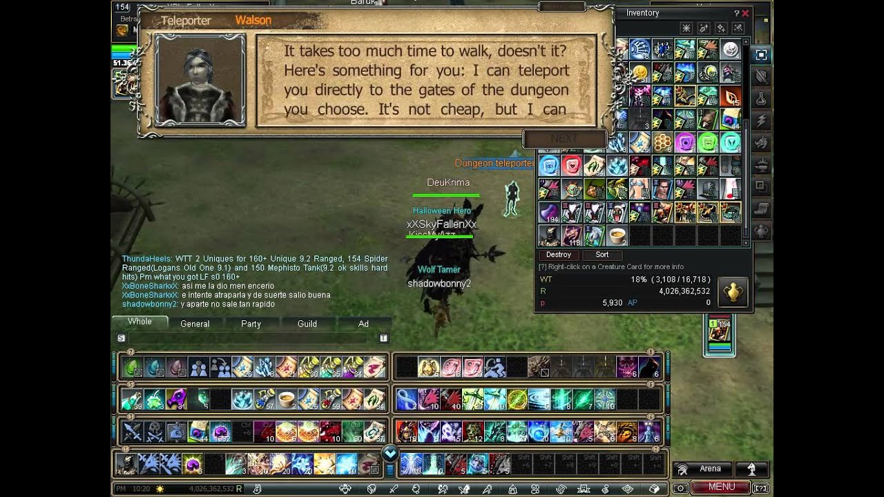 Rappelz Basic frog location and taming