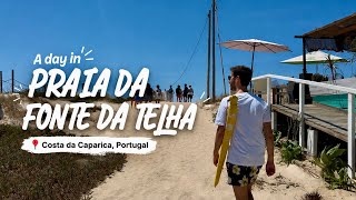 A Peaceful Escape Near Lisbon 🇵🇹 | Praia da Fonte da Telha