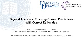 Celebrity [NeurIPS'24] Beyond Accuracy: Ensuring Correct Predictions with Correct Rationales Profile