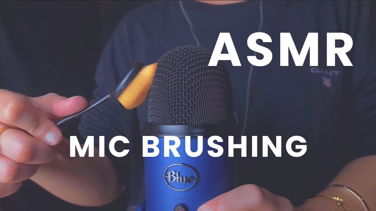 ASMR FAST MIC BRUSHING (Moderate Fast) - NO TALKING - YouTube