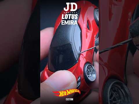 Swap wheels Lotus Emira Hotwheels