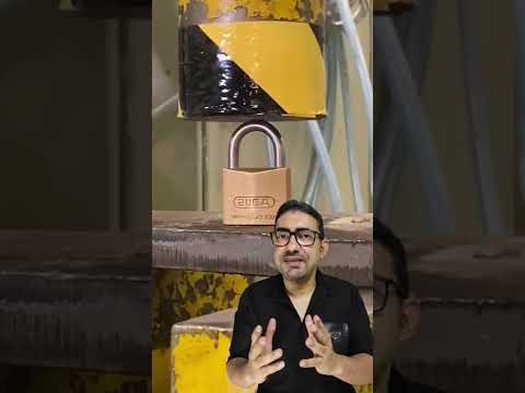 المكبس الهيدرولك  القفل