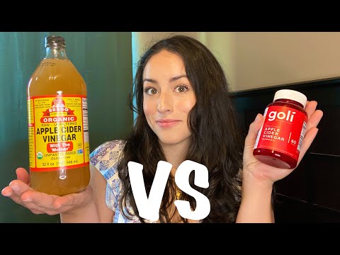 Apple Cider Vinegar VS Goli ACV Gummies Review