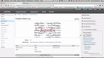 Using Speedgrader in Canvas