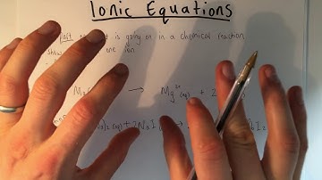 Ionic Equations