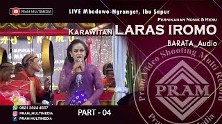 Karawitan LARAS IROMO(Part 04)LIVE Mbedowo-Ngranget, Ibu Sapur || Pernikahan Nonik & Heru || BARATA