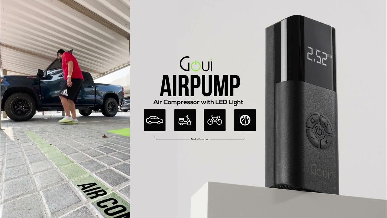 GOUI AIR PUMP Portable Air Compressor YouTube