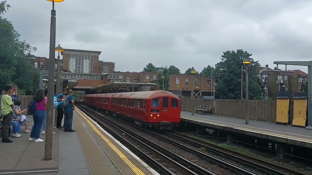 London Transport Preserved 1938 Stock seen at Ruislip & Rayners Lane