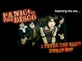 Exploring Panic! At The Disco&#39;s &quot;A Fever You Can&#39;t Sweat Out&quot; Era